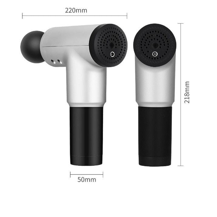 Aparat masaj Intens profesional tip pistol, anticelulita, tonifiere, relaxare, 6 trepte de viteza