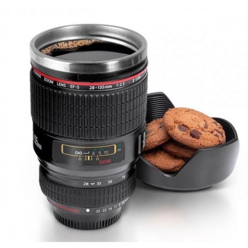 Cana termos tip obiectiv foto, 400 ml