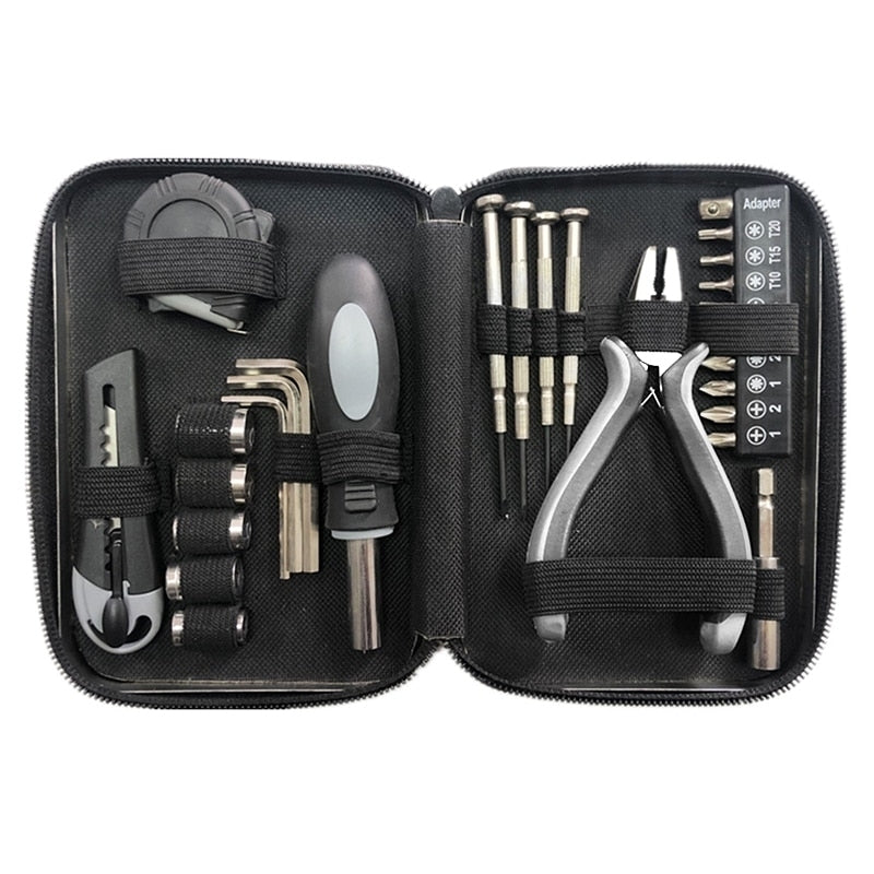 Set șurubelnițe de precizie 27 piese – multifuncțional, cu cutie de depozitare