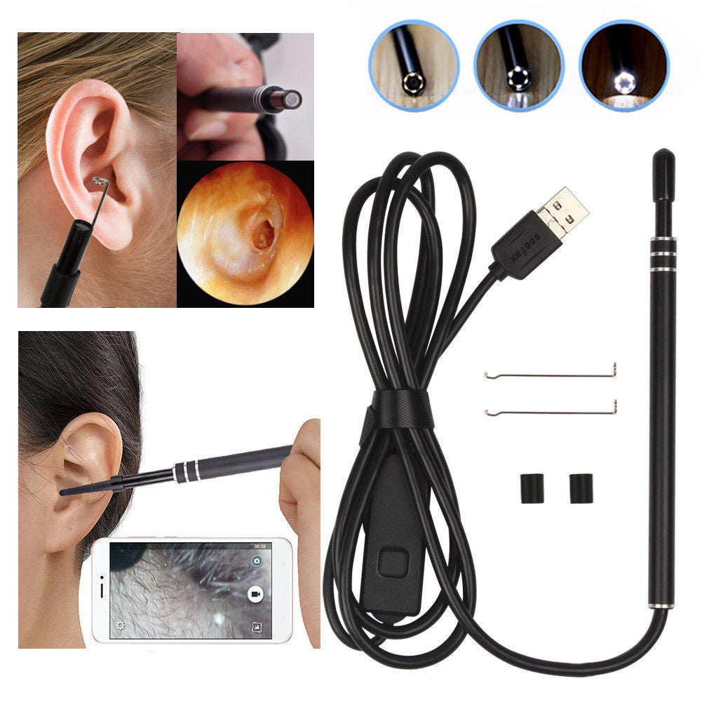 Camera endoscop HD cu LED USB Lightning