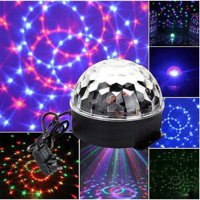 Proiector Disco LED cu Redare Mp3 si Telecomanda