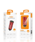X-start 3.6A dual USB car charger