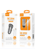 X-start QC 3.0 20W super fast charging charger+USB- Lightning Data Cable