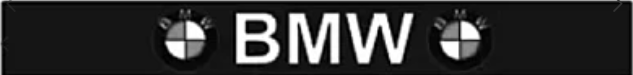 Sticker Parasolar auto sau haion/parbriz BMW 120 X 10 cm