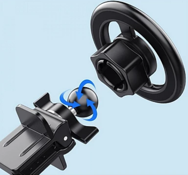 Suport telefon magnetic Andowl Q CX01 rotatie 360 pentru grila ventilatie