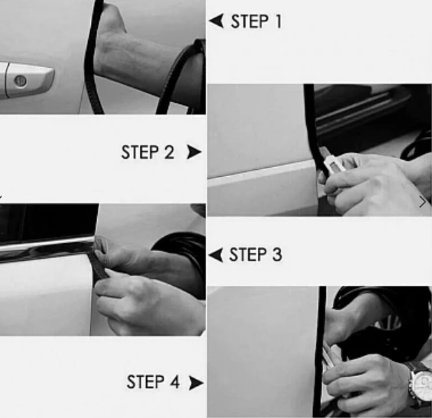 Banda Protectie Usa Auto din Cauciuc 5M