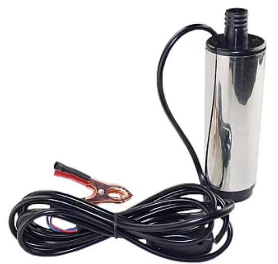 Pachet pompa transfer benzina motorina si alte lichide 12V cu furtun 3 metri si pistol