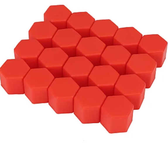 Set 20 capace prezoane 17" din Silicon pentru jante