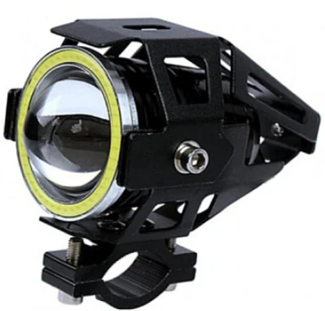 Proiector 12V Moto cu LED 10 W tip U9 Prindere pe Ghidon