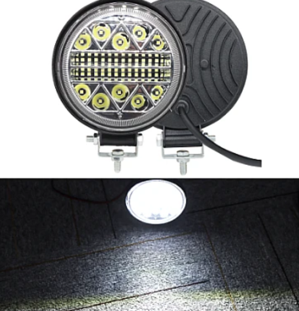 Far Led off road 24V 126W temperatura culoare 6000K