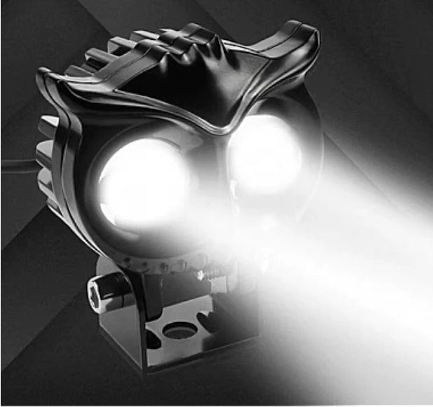 Proiector LED auto cu 2 FAZE putere 30W 6000K model bufnita