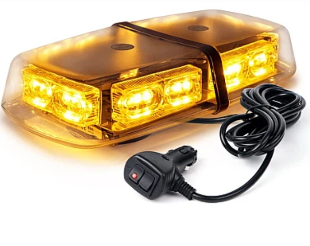Girofar LED Galben 36LED Stroboscopic 12V/24V