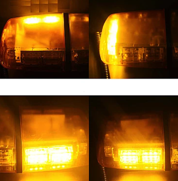 Girofar LED Galben 36LED Stroboscopic 12V/24V