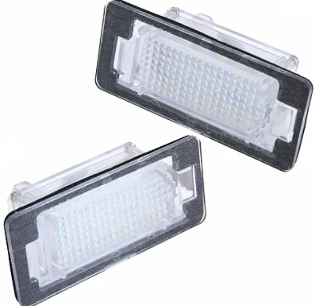 Set 2 lampi numar LED pentru BMW seria 1 3 5 F10 F11 E39 E60 E61 X1 E84 F48 X3 F25 X4 X5 X6 E90 E91