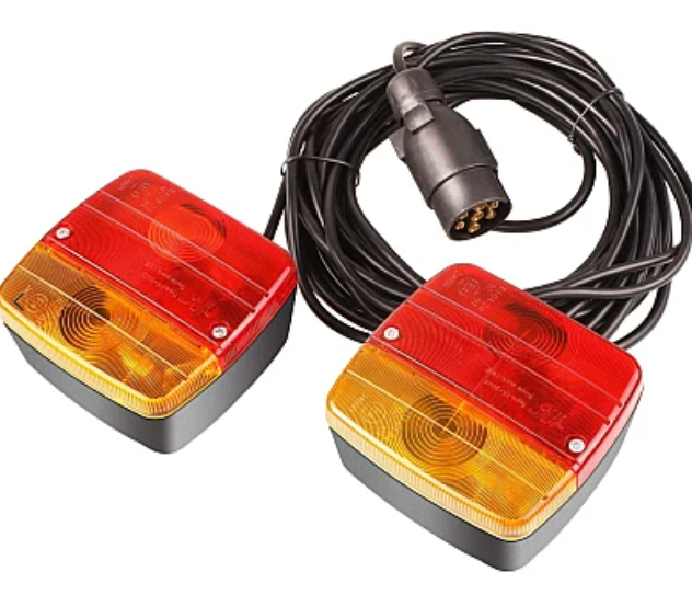 Semnalizator magnetic Remorca TIR cu 7 Pini si Becuri