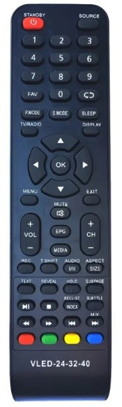 Telecomanda Vortex LCD, VLED-24-32-40