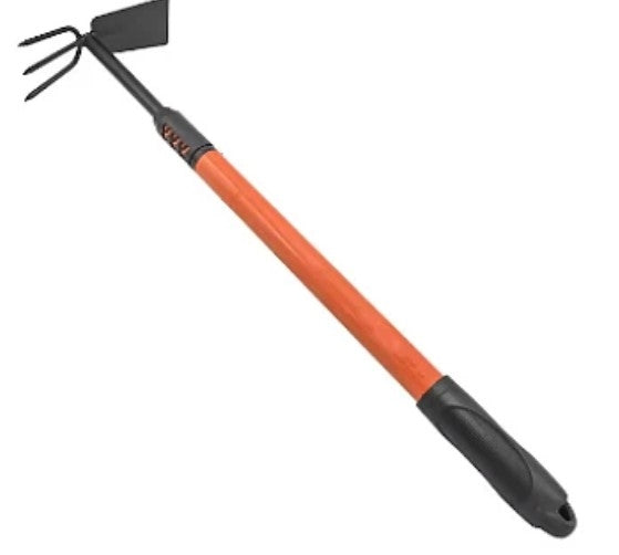 Sapaliga extensibila cu cap dublu si maner ergonomic