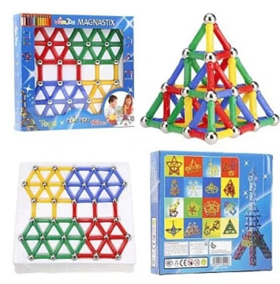 Joc creativ pentru copii Magnastix 108 piese