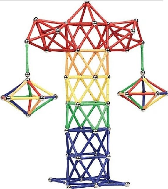 Joc creativ pentru copii Magnastix 108 piese