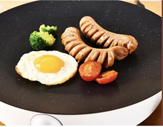 Tigaie grill Otel carbon 36 cm Negru