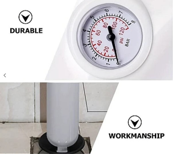 Pompa cu aer comprimat desfundat chiuvete Instalatii sanitare WC