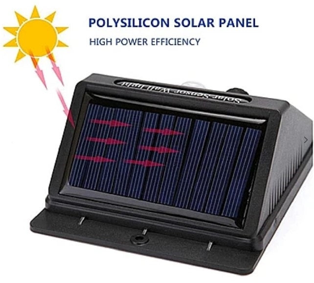 Set 5 Lampi Solare BRIGHT 30 LED cu Senzor de Miscare si Lumina 1 Mod ILUMINARE