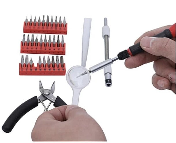 Set de 35 piese instrumente de baza pentru lucrari electronice de precizie