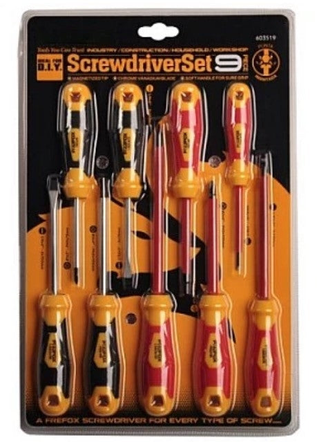 Set de surubelnite izolate 9 buc FreeFox