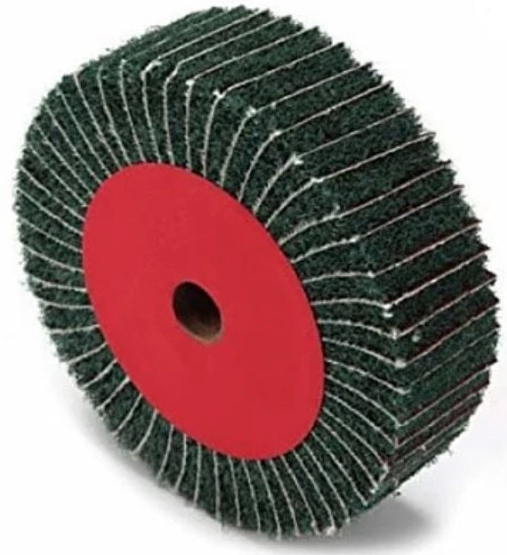 Disc Pasla 200 Mm Pentru Polizor cu Lamele de Smirghel Slefuit sau Lustruit 200x25x20