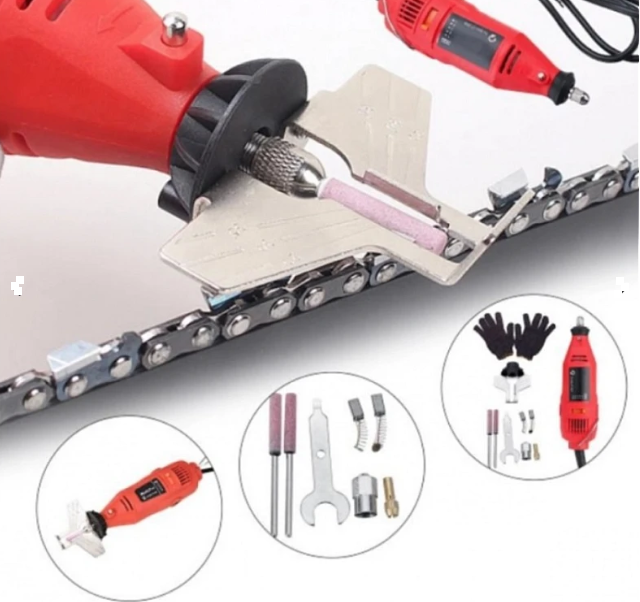 Dispozitiv portabil electric 12 V pentru ascutit lant drujba CRAFT TEC MX602