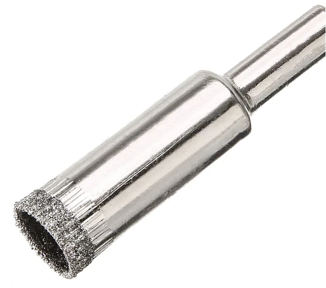 Carota diamantata pentru sticla ceramica cu prindere universala 14 mm