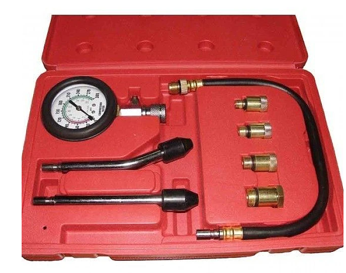 Trusa 8 Piese Tester Compresie Benzina / Compresmetru / Tester Benzina
