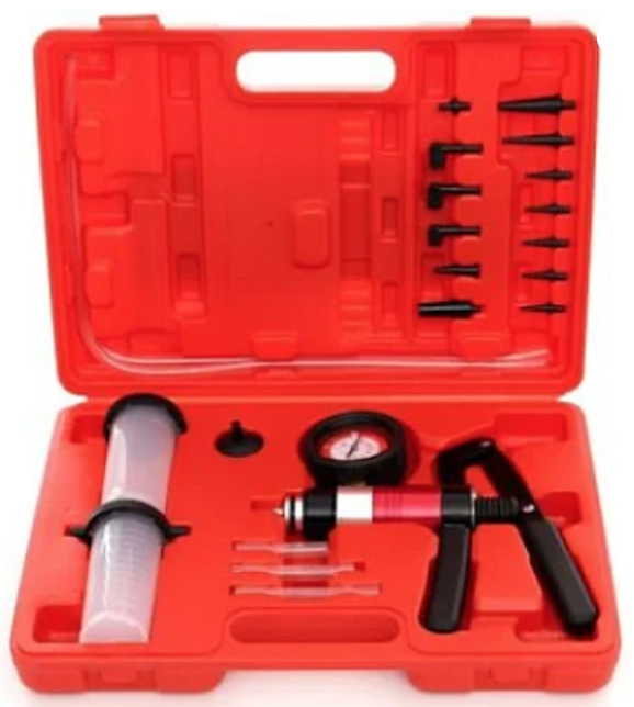 Trusa MARE pompa tester auto presiune si vacuum 18 PCS