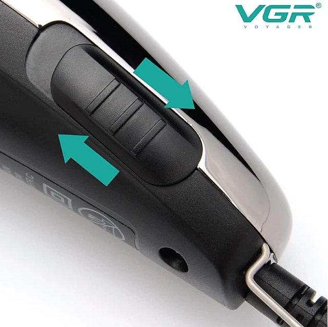 Aparat de tuns profesional VGR V121 Negru cu Gri