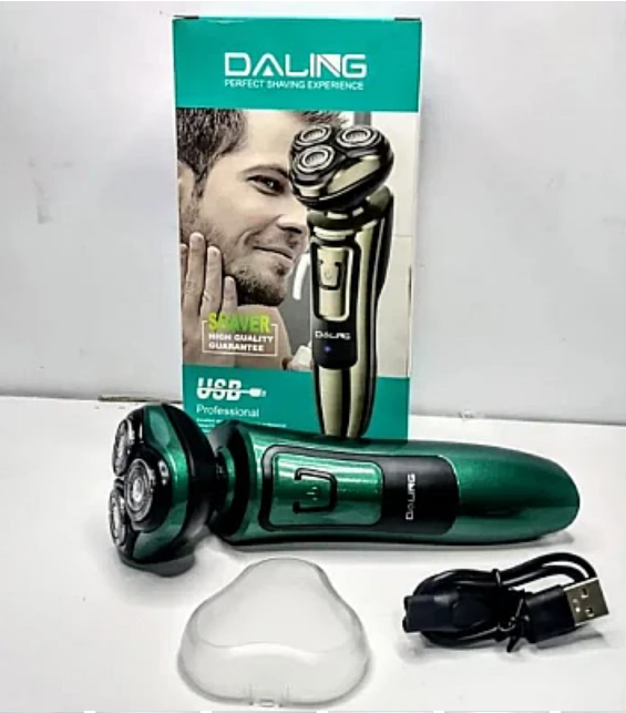 Aparat de barbierit DALING rezistent la apa VERDE