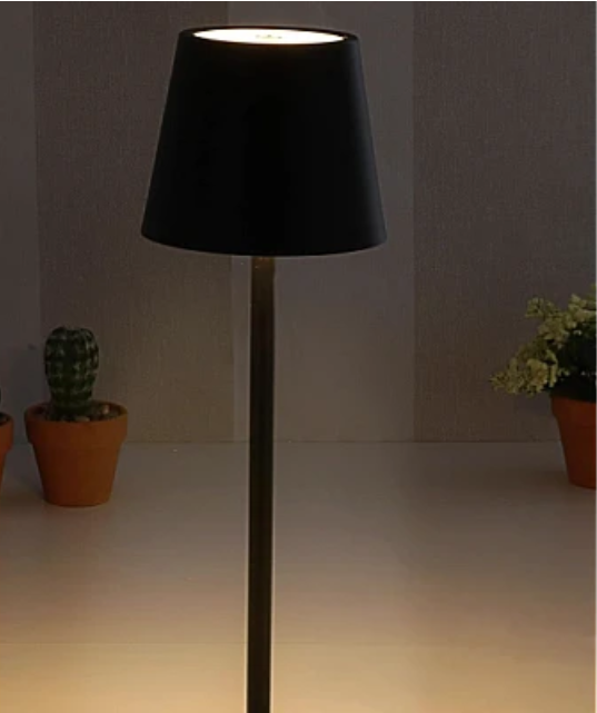 Lampa de birou cu senzor tactil si 3 moduri de iluminare NEAGRA