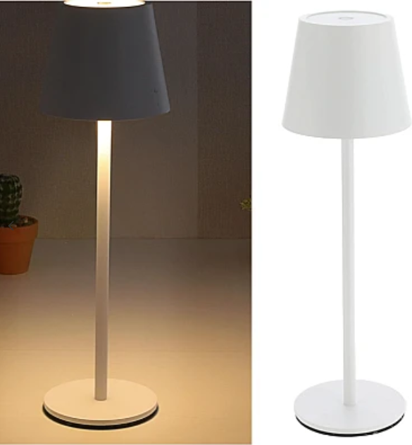 Lampa de birou cu senzor tactil si 3 moduri de iluminare NEAGRA