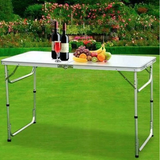 Masa Pliabila Portabila 120 x 60 x 70/62/55 cm