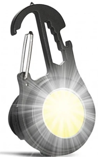 Breloc cu lanterna Q D910 LED COB multifunctional