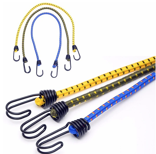Set 12 benzi elastice cu carlig Multicolore si multifunctionale