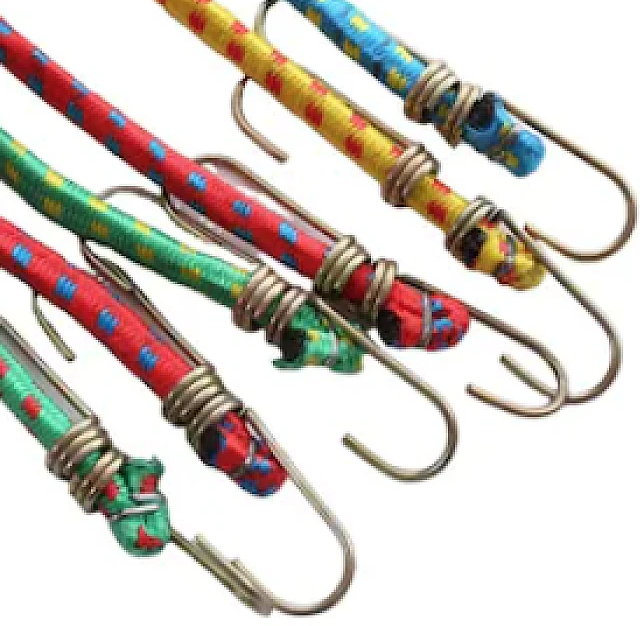 Set 12 benzi elastice cu carlig Multicolore si multifunctionale