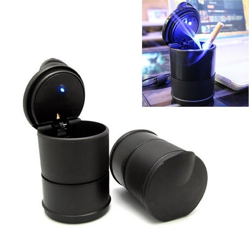 Scrumiera Universala cu Capac si LED