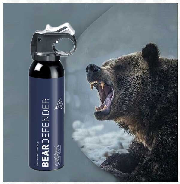 Spray autoapărare împotriva urșilor și a câinilor agresivi: Protecție personală eficientă 600ml
