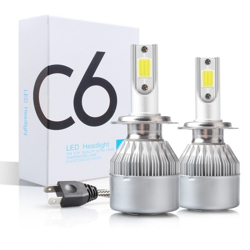 Set Becuri LED Auto 36W, 3800 Lumeni , H4, C6