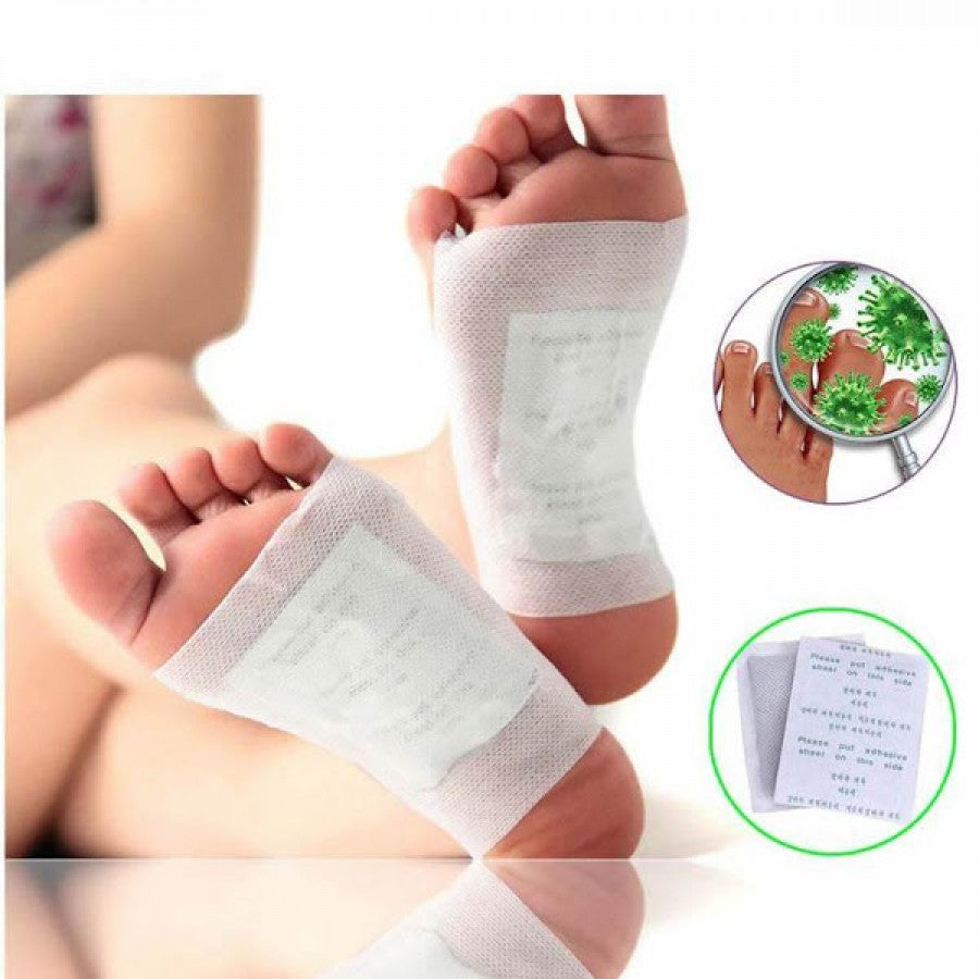 Set 100 plasturi detoxifiere Kinoki Cataplasma Kiyome