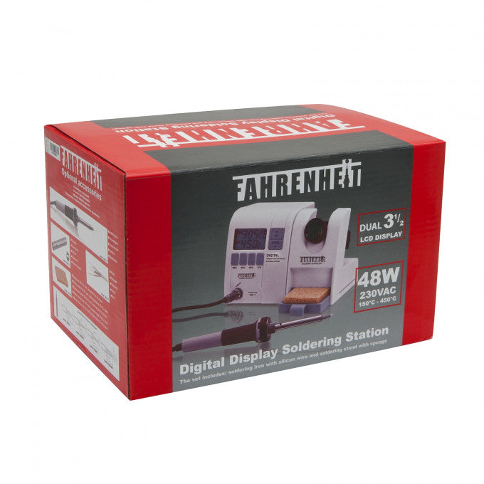 Statie de lipit, Digitala, cu afisaj, 230V, 50W, 150-450 °C