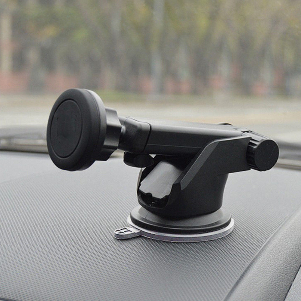 Suport telefon pentru auto telescopic cu magnet si ventuza
