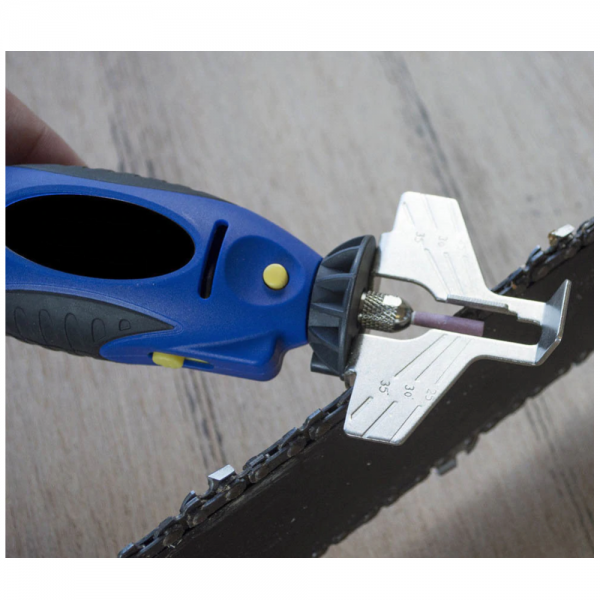 Oferta promotionala Aparat portabil ascutitor pentru lant drujba electric 12 / 220V