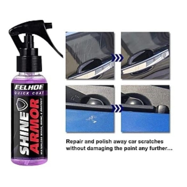 Ceară Lichidă Ceramică Auto Shine Armor, Efect Hidrofob și Luciu Intens