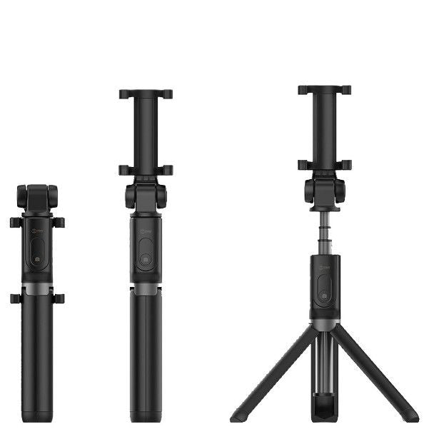 Trepied si selfie stick cu telecomanda pentru telefon